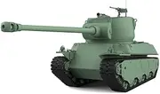 MRY-SFW Army Tank Unpainted 1/160 N Scale Railway US M6A2E1 Heavy Tank