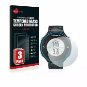 Garmin Forerunner 620, 3 x Savvies® Xtreme Glass HD33 Tempered Screen Protector