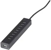 DIGITECH Slimline 10-Port USB Charger Hub 5VDC 4A Power 1.2m Cable
