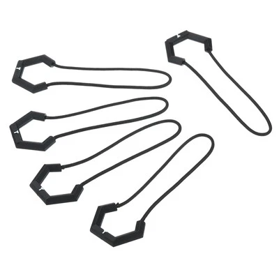 10pcs Zipper Pulls Replacement Extension Cord Handle Fix Tab Tag Extender Fixer