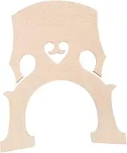 JOINPAYA 1Pc Premium Maple Cello Bridge Durable Cello Accessory for Use Stylish and Practical Replacement Part for Cellists present Khaki