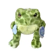Precious Moments Jeremiah Bullfrog Sewn Eyes Stuffed Animal New W Tag Aurora