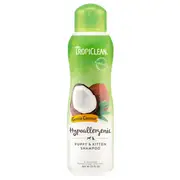 Tropiclean Hypoallergenic Puppy & Kitten Shampoo Coconut (355ml) | For Dogs/Cats