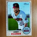 2017 TOPPS HERITAGE 紐約洋基隊王牌投手 COREY KLUBER 球員卡