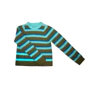 Rachel Comey Peche Sweater- Aqua Multi Colored - Brand NEW! Never Worn
