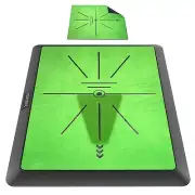 Golf Hitting Mat | Golf Training Mat for Swing Path Feedback/Detection Battin...