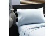 Jenny Mclean Egyptian Cotton Flannelette Fitted Sheet and Pillowcases Only Set