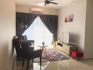 中央馬六甲的3臥室公寓 - 101平方公尺/2間專用衛浴 (MEET Homestay MalaccaMEET Homestay Malacca (Parkland Residence)