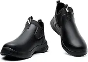 [Dressnu] Safety Shoes Men's Shoes Waterproof Non-Slip oilproof Work Anti-Smash
