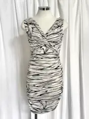 SS20 Moschino Couture Jeremy Scott Bodycon Mini Dress Mummy Halloween Collection