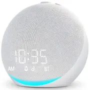 Sound Machine Alarm Clock for Bedroom: Dimmable Clock with Bluetooth Speaker ...