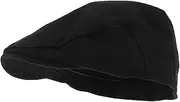 [FOMIYES] British Newsboy Hat Hats for Men Hunting Cap Men's Hats and Caps News Boy Hat Driver Hat Cap for Men News Boy Caps Flat Hats Flat Caps Beret Hats Men Newsboy Cap Blended Black