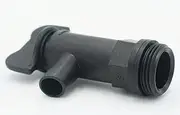 Drum TAP Black Plastic 3/4" to Suit Most 20L containers. Part No HZBT