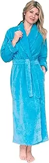 Bath & Robes Women's Shawl Long Chenille Robe Bathrobe