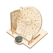 Clock Model Hands on Assembly Toy Set Easy to Assemble for Kids Aged 7-14
