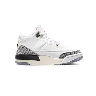 Air Jordan 3 Reimagined Retro PS 復刻 白水泥爆裂紋 中童鞋 DM0966-100 現貨