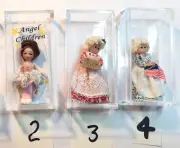 Choice Ethel Hicks Angel Children Miniature Dolls + other: Ballerina, Betsy Ross