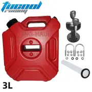 Lockable 3l 5l Fuel Tanks Plastic Petrol Cans Car Jerry Can Mount Motorcycle Jerrycan Gas Can Gasoli