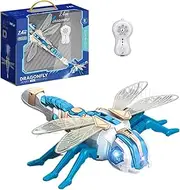 RC Toys for Kids | 2.4 Ghz RC Dragonfly Toy for Kids - Light Up Remote Control Animal Toy with Spray and Music for Beginners, Kids and Adults