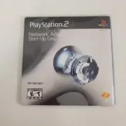Network Adapter Start Up Disc (PlayStation 2 PS2) New Free Fast Shipping