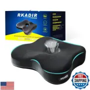 RKADIR Ergonomic Memory Foam Seat Cushion for Office Chair and Car Seat,Relie