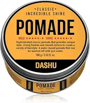 Dashu Classic Incredible Shine Pomade for Men 3.5oz - Strong Hold & High Shine for Hairstyling