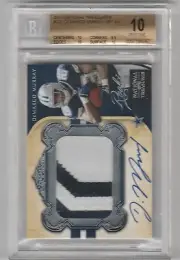 2011 TREASURES DEMARCO MURRAY AUTO PATCH RC BGS 10 PRISTINE W/10 POP 1