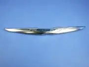 11-14 Chrysler 300 Silver Wings with Blue Accent Emblem Badge Nameplate Mopar OE (for: Chrysler)