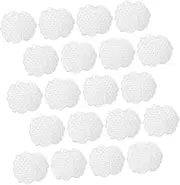 CORHAD Cotton Armpit Sweat Pad 20pcs Women's Men's Underarm Stickers Long-Lasting Light Breathable