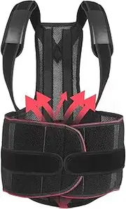 Breathable Correction Hunchback Posture Corrector Back Brace Decompression Lumbar Support Belt Pain Relief For Men Women Student Teenagers Correction(X-Large)