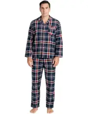 [JackSmith] Flannelette Pyjama Set 2 Piece in Blue