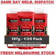 Old Spice Aluminum Free Deodorant for Men Swagger Scent 107g (3.8 oz) 1/3/5 Pack