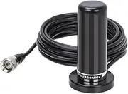 N2RS Mini UV Dual Section Car Radio Walkie Talkie PL259 Antenna with 5 Meters RG58 Coaxial Extension Magnetic Base