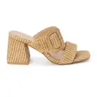 BEACH by Matisse Lucy Block Heels Womens Brown Casual Sandals LUCY-230