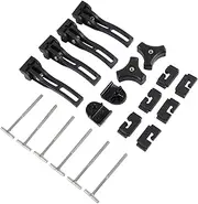 DICMIC Universal Replacement Part for Hard Tri-fold Tonneau Cover Include T-Bolt, Rear Clamp, Front Clamp