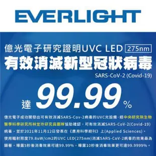[特價]億光 殺菌抗敏UVC-LED空氣清淨機 (6坪入門款)