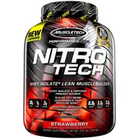 在飛比找Coupang 酷澎優惠-MUSCLETECH NITRO TECH乳清蛋白粉 草莓口