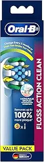 Oral-B Floss Action Electric Toothbrush Replacement Brush Heads, 5 Pack
