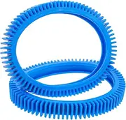 KITANDOVE 2Pcs Pool Cleaner Tire Replacement for Robotic Pool Cleaners Compatible with Swimkleen ATV Durable Pool Cleaning Equipment Parts Essential Pool Maintenance Accessories