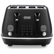 Delonghi Distinta Moments 4 Slice Toaster (Black)
