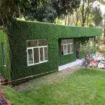 仿真植物 仿真米蘭草坪 植物牆室內裝飾 人造塑膠花 假綠植 人工綠色草皮