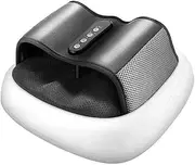 Foot Massager with Heat - 3D Deep Tissue Kneading Rolling Massage Machine with Compression for Feet, Plantar Fasciitis, Muscle Pain Relief and Fits Up to Size