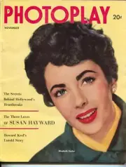 MAG: Photoplay-Liz Taylor-Virginia Mayo-Dale Robertson-Robert Wagner -Nov-1952