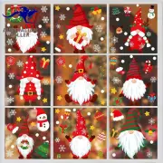Christmas Window Stickers, Christmas Window Clings Christmas Decorations, Christ