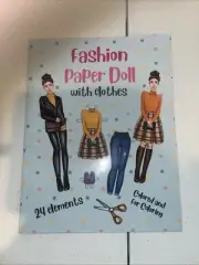 Miriam Colt Fashion Paper Doll with clothes