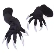 Long Nails Gloves Halloween Cosplay Props Suits Hand Sleeves Paw Performance Cuffs