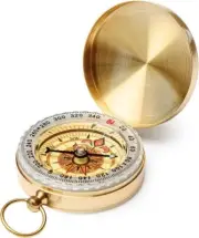 Camping Survival Compass Metal Compass Kids Compass for Hiking Camping Huntin...