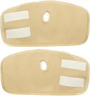Castor Oil Hand Wrap | 2X Organic Hand Wraps - Compression Wrist Support, Soft Wrist Brace, Castor Oil Packs for Prevent Oil Leakage
