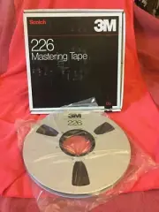 3M SCOTCH NEW! 226 Mastering Tape 1/2" SEALED !