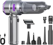 Handheld Car Vacuum Cordless Handheld Vacuum Cleaner 4 In 1 Car Vacuum Portable Car Vacuum Car Vacuum And Blower Compact Car Vacuum Cleaner Handheld Vacuum For Car Cordless Portable Vacuum Car Cleanin